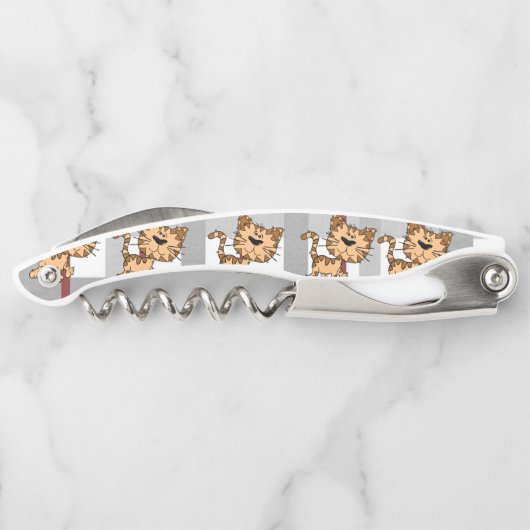 コルクボトルオープナーキャット ソムリエナイフ (裏面)