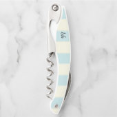 コルクボトルオープナービエージブルーストライプ ソムリエナイフ (正面)