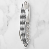 コルクボトルオープナーブラックとホワイト ソムリエナイフ (裏面)