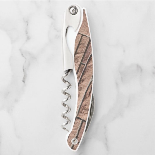 コルクボトルオープナーレンガ ソムリエナイフ (正面)