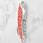 コルクボトルオープナ赤と白 ソムリエナイフ (裏面)