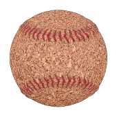 コルクボードのテクスチャ 野球ボール (正面)