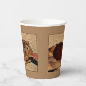 コルクボードルックギニアピグ 紙コップ (左)