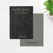 コルクモダンイヤリングジュエリー表示カード (デスク)