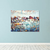 コルクラ町 キャンバスプリント (インサイチュ (ウッドフロア))