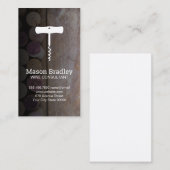 コルクワインオープナー |テーブルのコルク 名刺 (正面/裏面)