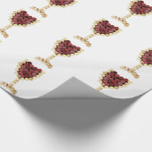 コルクワイングラス包装紙 ラッピングペーパー (角)