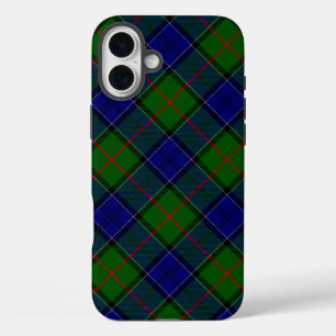 コルクーンタータンチェックブルーグリーンプレイド iPhone 16 PLUSケース