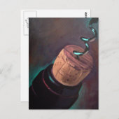 コルク及びオープナーHI-RES ポストカード (正面/裏面)