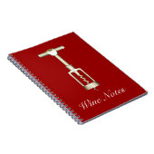 コルク抜き手帳 ノートブック (右側)