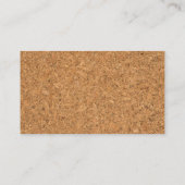 コルク板の高品質な質 名刺 (裏面)