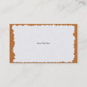 コルク板名刺の紙 名刺 (裏面)