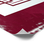 コルク栓抜きで少しワイン ポスター (角)