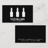 コルク瓶 | (白) 名刺 (正面/裏面)