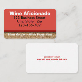 コルク縁ど写真 名刺