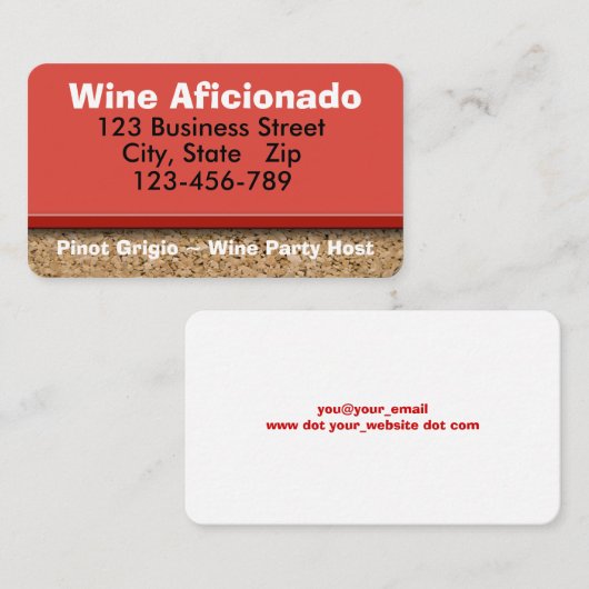 コルク縁ど写真 名刺 (正面/裏面)