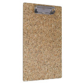 コルク背景のテクスチャと構造のギフト クリップボード (右)