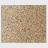 コルク背景のテクスチャと構造のギフト ラッピングペーパー (フラット)