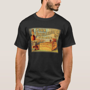 コルク蒸溜所ウィスキービンテージとダークティーズ Tシャツ