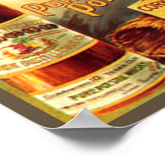 コルク蒸留所ウィスキーヴィンテージアド ポスター (角)