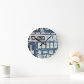 コルク電気mx ラウンド壁時計 (ホーム)