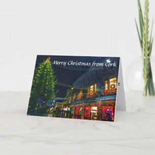コルク、アイルランドのクリスマスカード シーズンカード