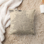 コルク、アイルランドの地図 クッション (ブランケット)