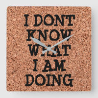 コルク·ボードの「I Don't Know I Don I Don I Don I Know I D