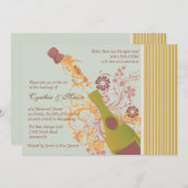 コルク·ポップ・アートの招待状 招待状 (正面/裏面)