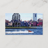 コルゲートクロックでのジェットスキー 名刺 (裏面)