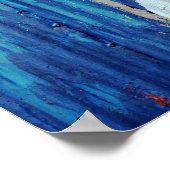 コルゲートメタルテキサス州フラッグポスター ポスター (角)