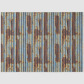 コルゲートメタル屋根シームレスパターン分離 薄葉紙 (正面)