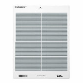 コルゲートメタル ラベル (フルシート)