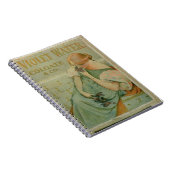 コルゲート及びCoによるポスター広告「すみれ色水」、 ノートブック (右側)