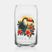 コルコバドコスタリカトゥーカン ガラス缶 (正面)