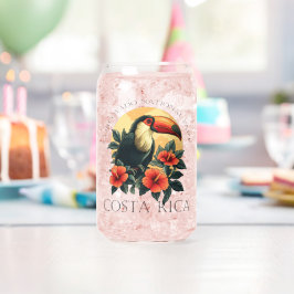 コルコバドコスタリカトゥーカン ガラス缶