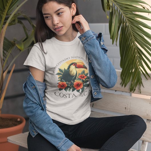 コルコバドコスタリカトゥーカン トライブレンドＴシャツ