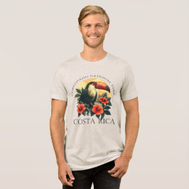 コルコバドコスタリカトゥーカン トライブレンドTシャツ