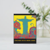 コルコバドポップ・アートのスタイル ポストカード (スタンド正面)