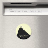 コルコバド山 . リオデジャネイロ マグネット (インサイチュ (食洗機))