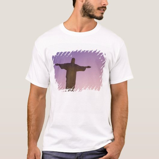 コルコバードのキリスト像展望台 704 Tシャツ (正面)