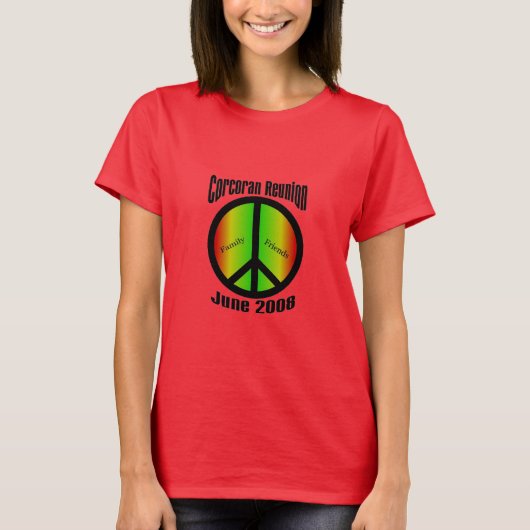 コルコーラン懇親会Tシャツカラー Tシャツ (正面)