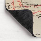 コルサ，ヨロ，ナパ，ブッテ，ユバ，サッタ，ソラノ マウスパッド (コーナー)