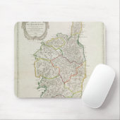 コルシカの地図 マウスパッド (マウス)