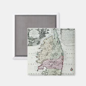 コルシカの地図 マグネット (正面/裏面)