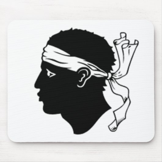 コルシカの旗のマウスパッド マウスパッド (正面)