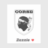 コルシカの紋章(フランス) シール (シート)