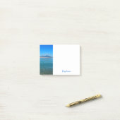 コルシカの静寂10.2 cm x 7.6 cm ポストイット (デスク上)