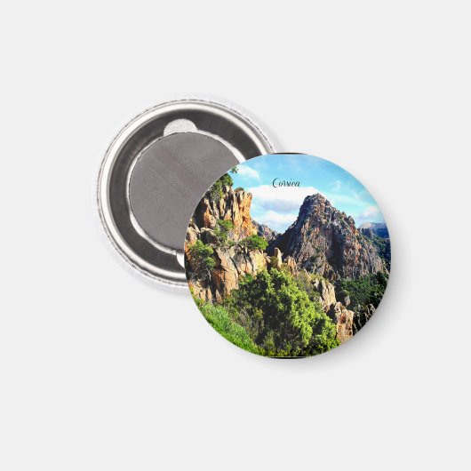 コルシカの風景 マグネット (正面/裏面)