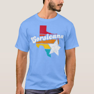 コルシカナテキサス州ヴィンテージ動揺してお土産2 Tシャツ